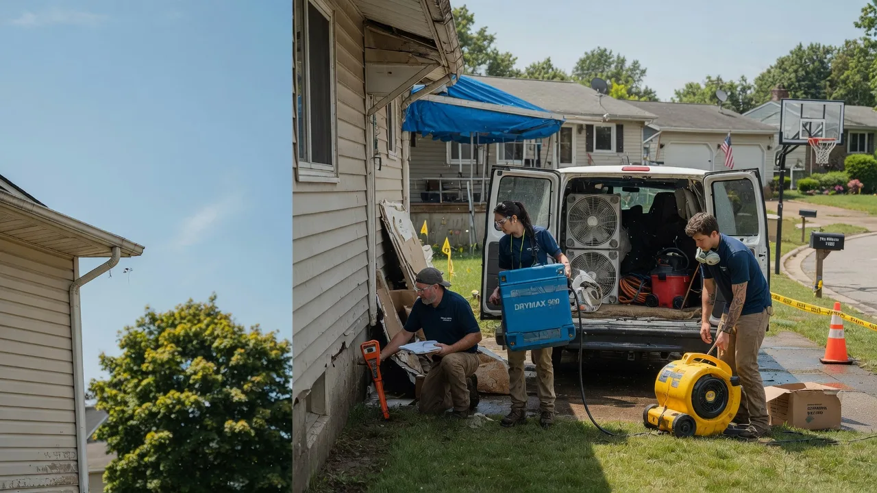 Ceiling Leak Cleanup in Erie, KS near me